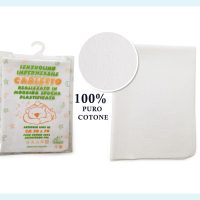 LENZUOLO IMPERMEABILE PER CARROZZINA SENZA ANGOLI 50X70cm LENZ01