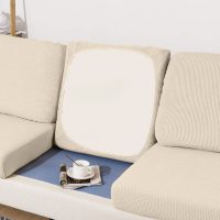 COPRICUSCINO 2 POSTI COVER SOFA'PANNA