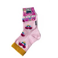 CALZA CORTA BIMBA IN COTONE PRETTY268