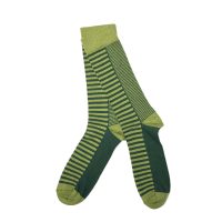 CALZA IN COTONE MERCERIZZATO STAMPA RIGHE URBAN07